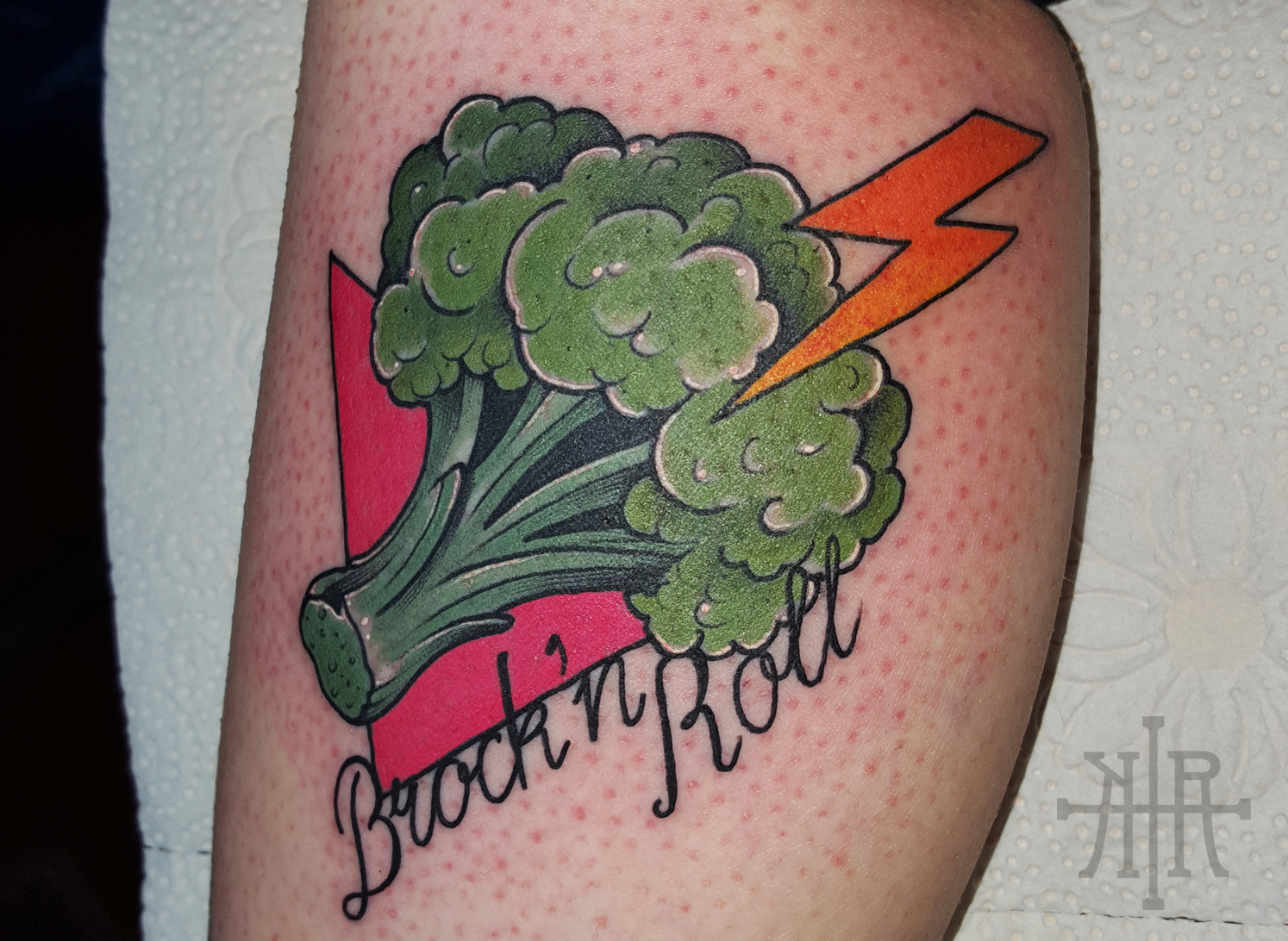 Veganes Tattoo - Gemüse